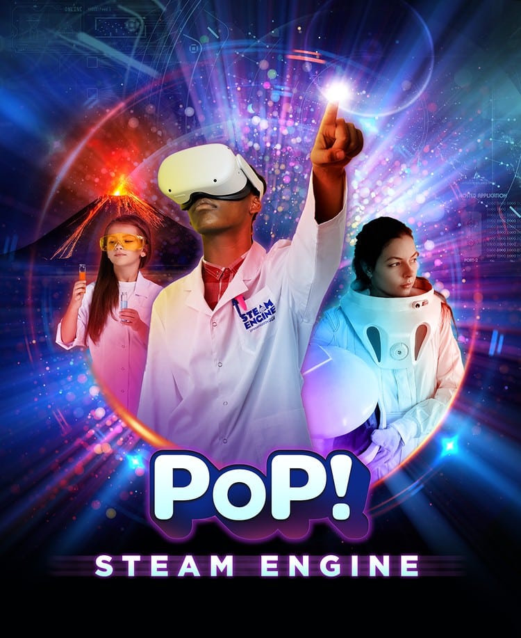 Pop Steam Engine